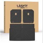 Lasfit Cargo Trunk & Backrest Mats For Rivian R1S 2022 2026 All Weather Tpe. Fixed Price $99.95.