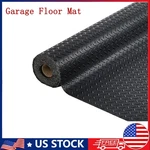 16 25 Ft Garage Mat,non-slip,diamond Plate Flooring Roll Pvc Rubber. Fixed Price $155.99.