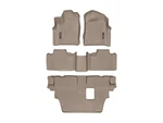 Weathertech Floorliner For 2016-2025 Dodge Durango Full Set, Tan. Fixed Price $287.85.