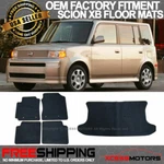 Fits 04-07 Scion Xb 4DR Oe Factory Fitment Floor Mats Carpet Nylon Black. Fixed Price $59.98.