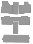 Toyota Sienna 2004-2010 Factory Custom Fit Carpet Floor Mats 3 Colors. Fixed Price $95.00.