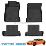 4PCS Front & Rear Floor Mats Liner For 2022-2025 Toyota GR86 Tpe Anti-slip Black. Fixed Price $71.19.