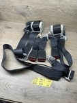96-00 Honda Civic Coupe Rear Seat Belts Left Right Center Dark Gray Oem. Fixed Price $99.99.