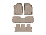 Weathertech Floorliner For 2014-2019 Toyota Highlander Full Set, Tan. Fixed Price $294.85.
