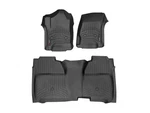 Weathertech Floorliner For 2015-2019 Chevrolet Silverado 2500HD/3500HD Black. Fixed Price $221.90.