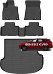 Wailtnb-floor Mats & Cargo Liner For Genesis GV80 2021-2025 2026 Seats Gas. Fixed Price $351.30.