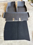 Tesla Model 3 2017-2024 All-weather Interior Liners Floor Mats Oem. Fixed Price $200.00.