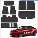 Basenor Tesla Model Y 7-SEATER All-weather Floor Mats 3D Full Set 2020-2025. Fixed Price $103.35.