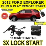 2012 Ford Explorer Remote Start Plug And Play Easy Install Diy 3X Lock FO1. Fixed Price $189.91.
