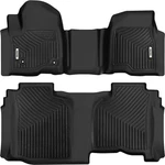Oedro Floor Mats For 2019-2026 Silverado 1500/ Sierra Double Cab Tpe Liners. Fixed Price $95.39.