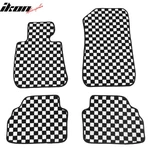 Fits 07-13 Bmw E92 3-SERIES Coupe Floor Mats Checkered Carpets Black White Plaid. Fixed Price $56.99.
