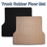 Zone Tech All Weather Rubber Beige Black Heavy Liners Trunk Cargo Floor Mats. Fixed Price $28.99.