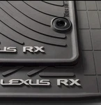 2013-2015 Lexus RX350/RX450H Black All Weather Floor Mats Genuine PT908-48130-20. Fixed Price $86.99.