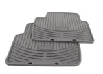 Bmw 3 Series E46 Coupe Sedan Wagon All Weather Rubber Rear Mats Gray Genuine. Fixed Price $203.33.