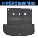 Tpe All-weather Trunk Cargo Liner Floor Mat For 2020-2025 Hyundai Palisade Black. Fixed Price $47.59.