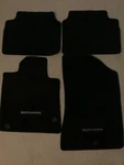 Hyundai Floor Mat-carpeted Black, Front And Back Set Oem Accessories. Fixed Price $90.00.