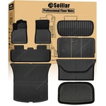 Floor & Backrest Trunk Cargo Mats Liner For 2025 2026 Tesla Model Y Tpe Black. Fixed Price $218.05.
