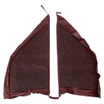 Acc Maroon Kick Panel Carpet Pair Mustang Coupe/ Fastback 65-68. Fixed Price $36.99.