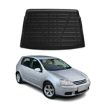 Omac Cargo Mats Liner For Vw Rabbit / Gti 2006-2009 Black All-weather Tpe. Fixed Price $61.59.
