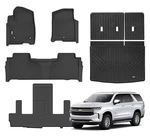 Chevrolet Tahoe/gmc Yukon Floor Mats 7 Seater W/ Trunk All Weather 2021-2024. Fixed Price $124.99.