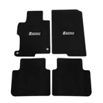 Fit For 13-17 Honda Accord Black Nylon Floor Mats Carpet Front & Rear W/ Racing. Fixed Price $61.74.