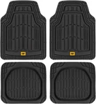 Cat Toughride Heavy-duty 4 Piece Rubber All Season Floor Mats For 01-BLACK. Fixed Price $52.22.