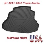 Cargo Trunk Liner Floor Mat Fit For Toyota Corolla 2014-2019 All Weather. Fixed Price $37.58.