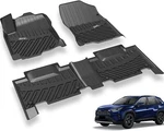 3W Floor Mats 1ST And 2ND Row Full Set For Toyota RAV4 2019-2023 Protection. Fixed Price $129.99.