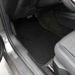 Carpet Auto Floor Mats W/ Heelpad Black 4 Pieces Front & Rear Fits Ford Vehicles. Fixed Price $22.90.