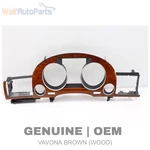 2007-2010 Audi S8 Instrument Cluster Wood Bezel / Trim 4E1857115A. Fixed Price $24.69.