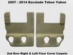 15837211 07 To 14 Escalade Right & Left Second Row Under Seat Floor Cover Panels. Fixed Price $129.00.