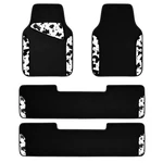 Car Pass Waterproof Universal 3 Row Floor Mats, Cow Print Fit Fo.... Fixed Price $52.97.