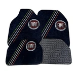 New Fiat 4PCS Universal Floor Mats 2 Front Rear Carpet Set. Fixed Price $49.00.