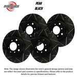 Sp Performance KT-FRR-V-B-008221 Peak Black Rotors 17-18 Toyota Corolla Im. Fixed Price $537.40.