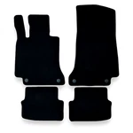 For Mercedes C-class Coupe Black Carpet Floor Mats 2015-2021 C205 Velour Liners. Fixed Price $81.69.