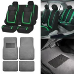 Fh Group Universal Fit Cloth Car Seat Covers For Suv - Solid Bench W/ Floor Mats. Fixed Price $49.99.
