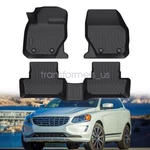 Tpe 3D Model Floor Mats Liner 3PCS Black For 2010-2017 Volvo XC60 All-weather. Fixed Price $71.99.
