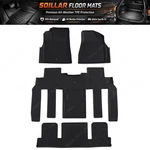 3 Row Floor Mats Liner For 2009-2017 Gmc Acadia Buick Enclave Bucket Seat Tpe. Fixed Price $95.99.