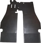Porsche Front Rubber Floor Mat 356BT6 356C 644-551-101-06 64455110106. Fixed Price $313.09.
