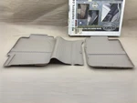 Husky 61363 Rear Tan Rubber Floor Liner Mats 99-07 Silverado Sierra 1500 Ext Cab. Fixed Price $71.95.