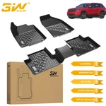 3W Floor Mats Liners For Jeep Grand Cherokee 2016-2021 2022 Wk All Weather Black. Fixed Price $129.99.