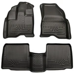 Husky Weatherbeater Floor Mats 11-14 Ford Explorer All Front & 2ND Row 98761. Fixed Price $219.98.