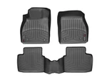 Weathertech Floorliner For 2014-2015 Chevrolet Malibu 1ST & 2ND Row, Black. Fixed Price $199.90.