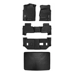 Black 1ST, 2ND, & 3RD Row Floor Liners Cargo For Chevrolet Suburban. Fixed Price $334.99.