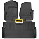 Husky Weatherbeater Front Rear Floor Mats 17-24 Ford F250 F350 Crewcab No Bx. Fixed Price $195.48.