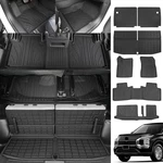 Powoq 7-SEAT Floor Compatible With 2022-2025 Mitsubishi Outlander Trunk Mat.. Fixed Price $292.58.
