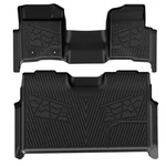 Floor Mats Ford F-150 2011-2014 Crew Cab Protection Tpe 1ST & 2ND Row Liners. Fixed Price $139.00.