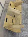 1999-2004 99655101700 Savanna Tan Porsche 911 Turbo Rear Seat Well Carpet. Fixed Price $250.00.