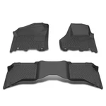 Tpe Floor Mats Cargo 2019-2024 Dodge Ram 2500 3500 Crew Cab 3PCS All-weather. Fixed Price $125.99.
