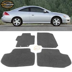 Fits 03-07 Honda Accord Floor Mats Carpet Front & Rear Gray 4PC Nylon. Fixed Price $46.99.